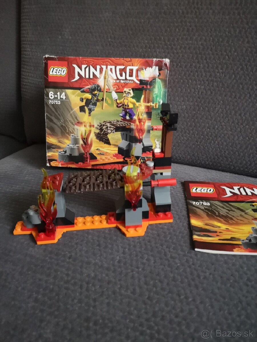 Lego Ninjago 70753 Lávové vodopády