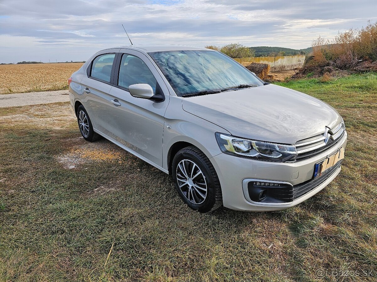 Predám úsporný a priestranný Citroen C- Elysee r.v. 2019