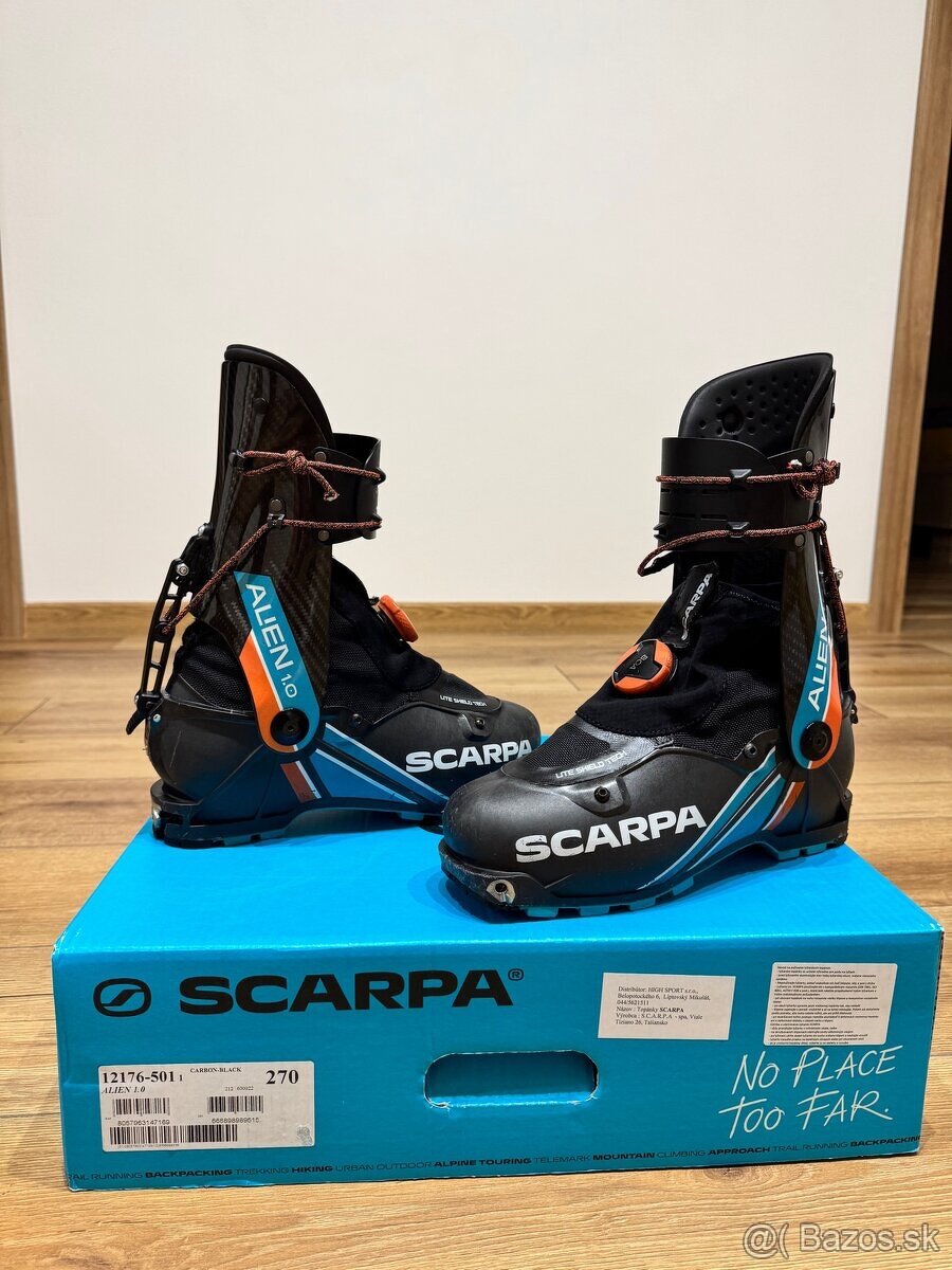 Scarpa alien 1.0 super stav