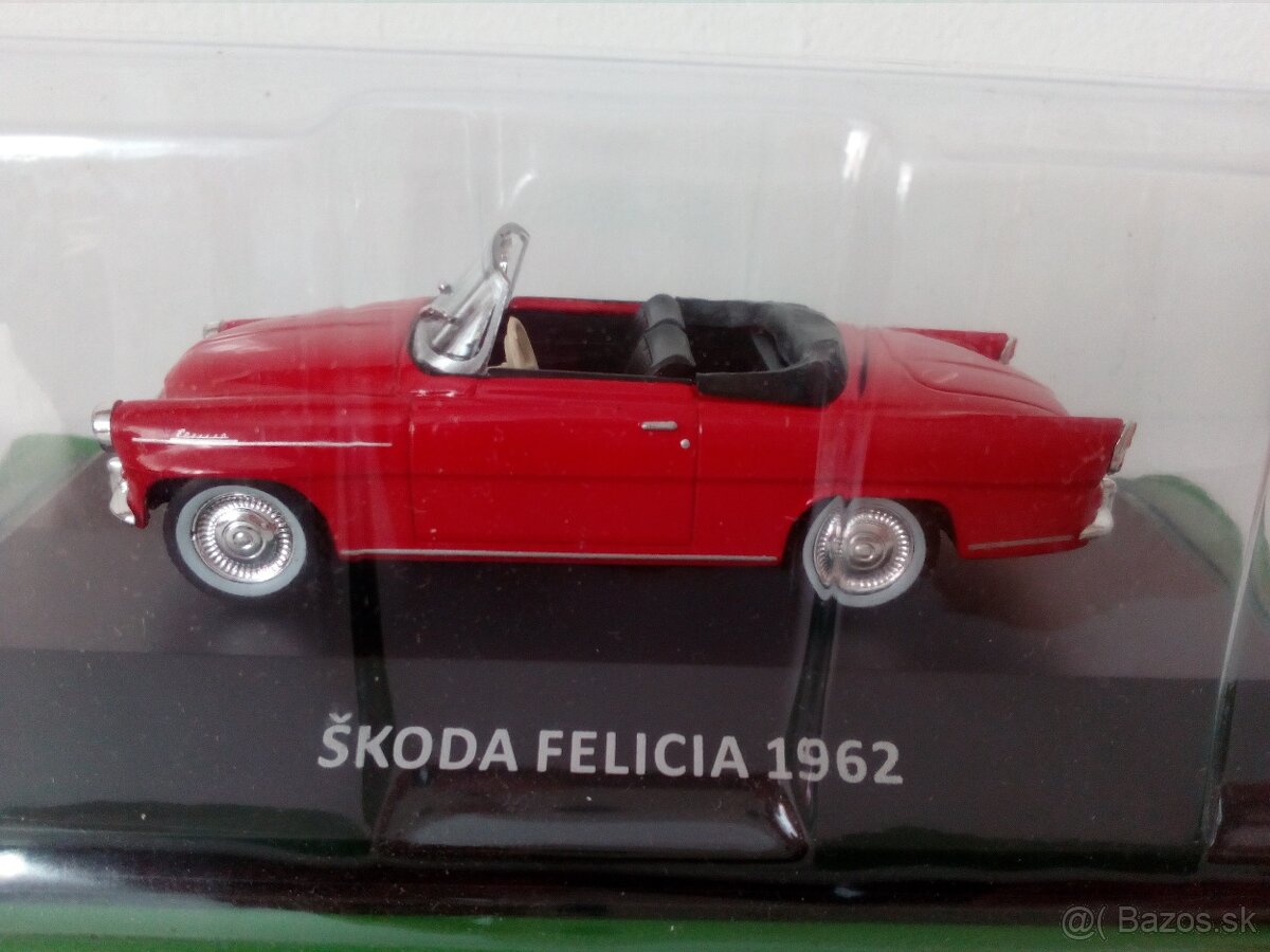 Predám modely škoda 1:43.