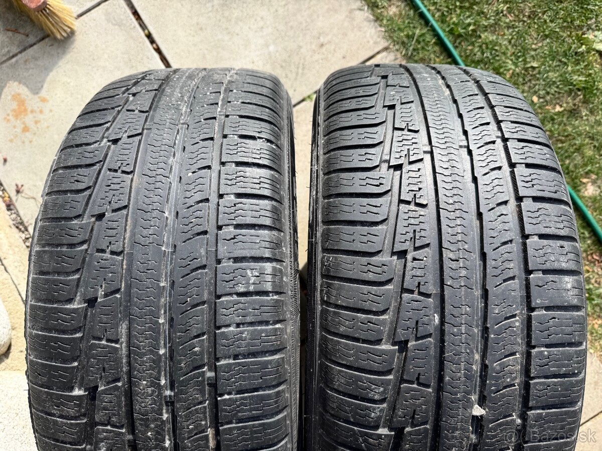 2x Zimná pneumatika Nokian WR A3, 245/50 R18, Runflat, 6mm