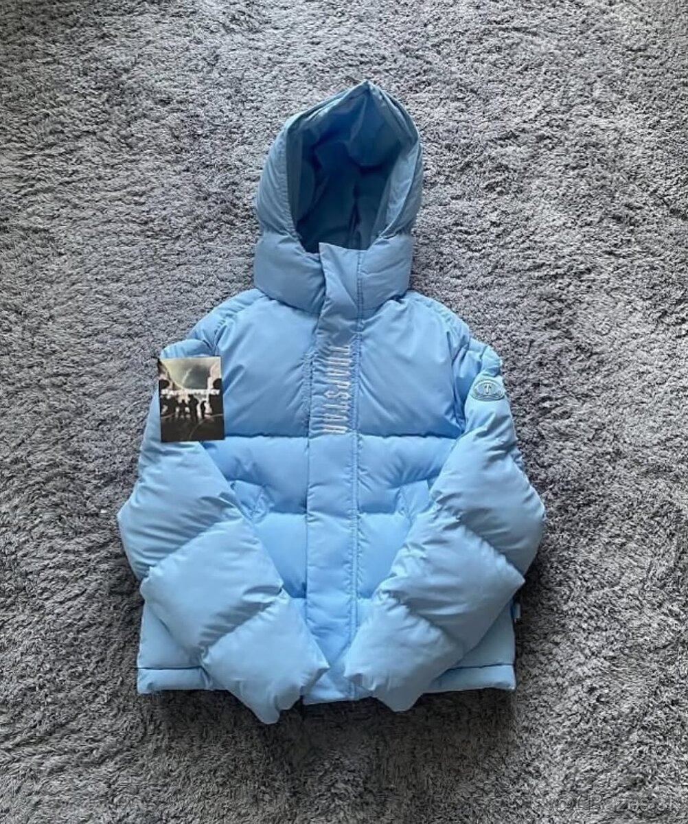 Trapstar Decoded 2.0 Puffer Jacekt – Ice Blue