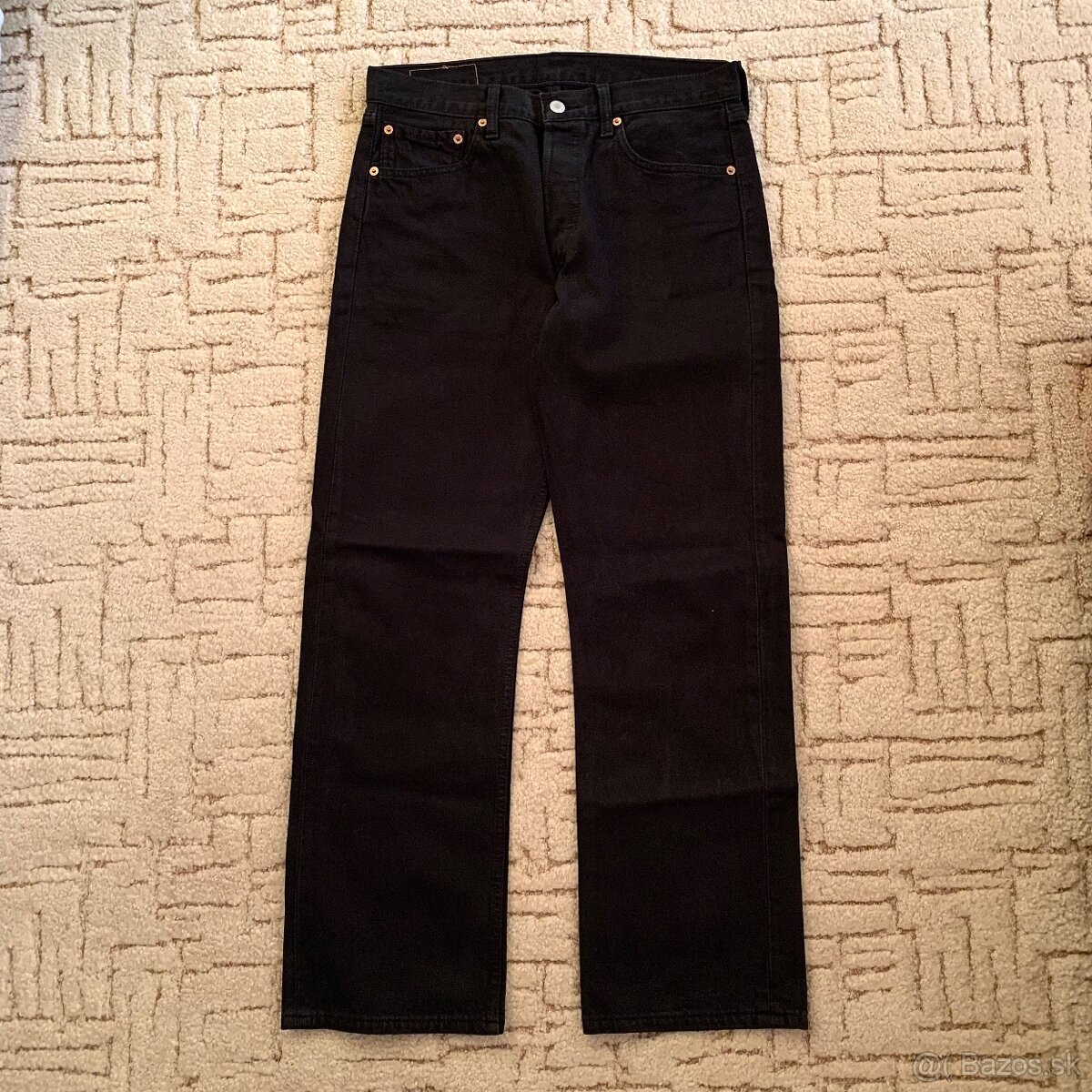 Levis 501 čierne 32/30