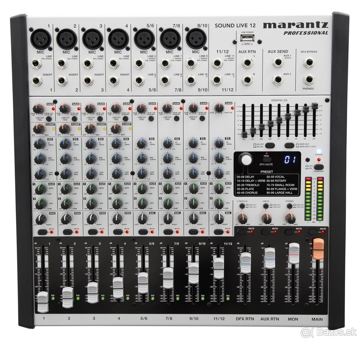 MARANTZ Professional Sound live 12 - TOP stav