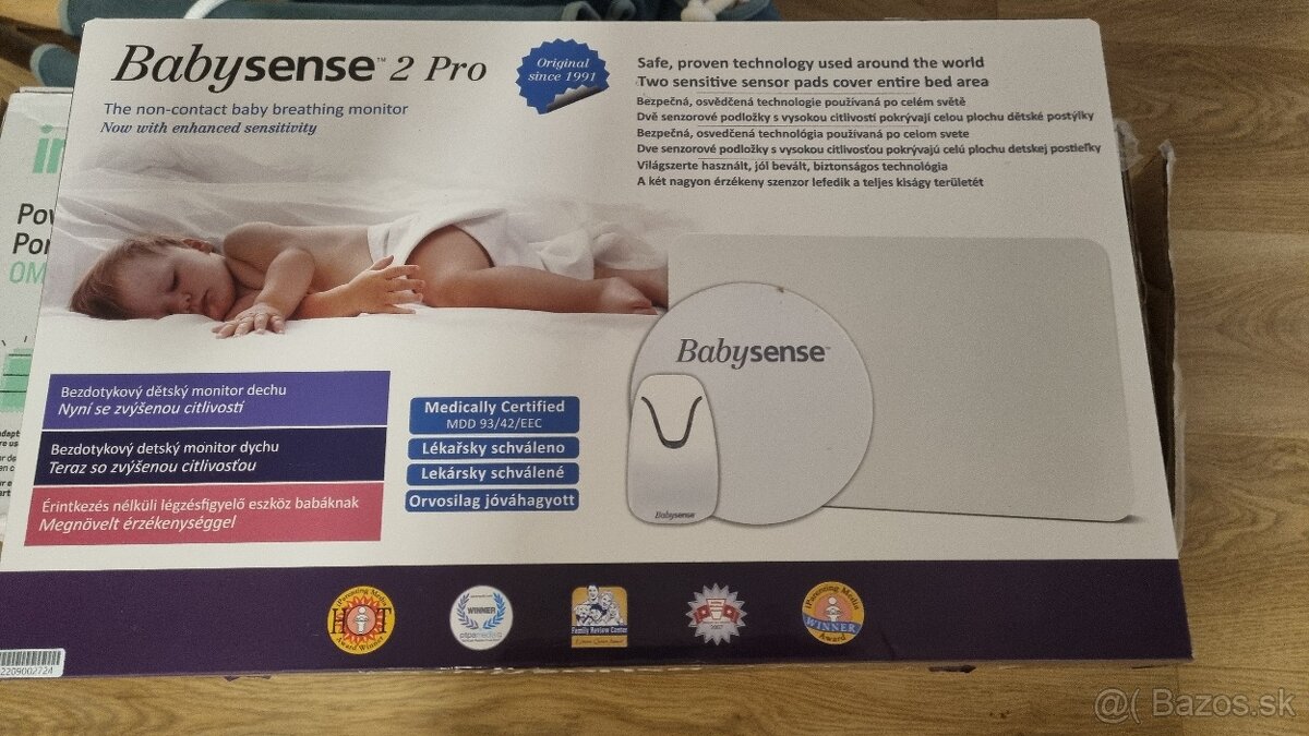 Monitor dychu babysense 2 pro.