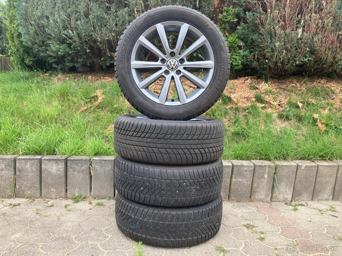 Volkswagen Passat kolesá r17 pneumatiky 215/55 r17