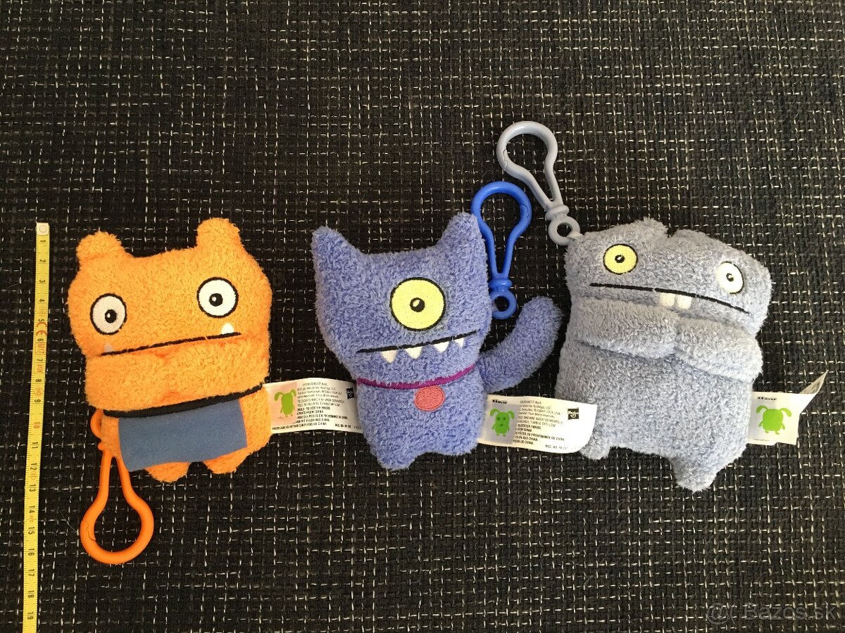 Plyšové prívesky Ugly Dolls