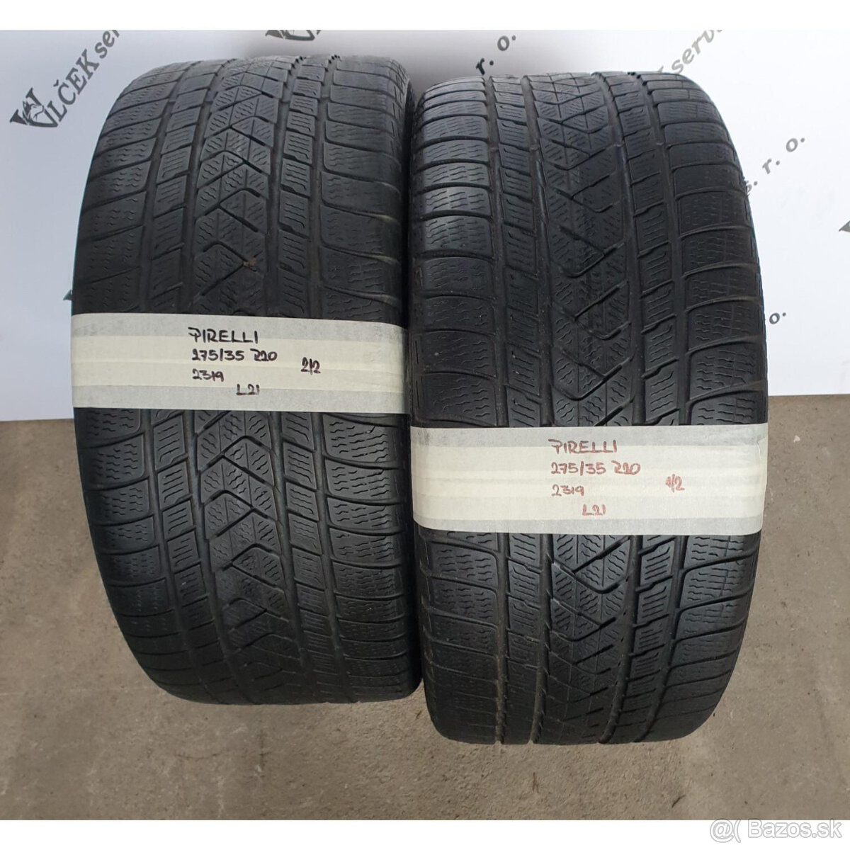 Zimné pneumatiky 275/35 R20 PIRELLI DOT2319