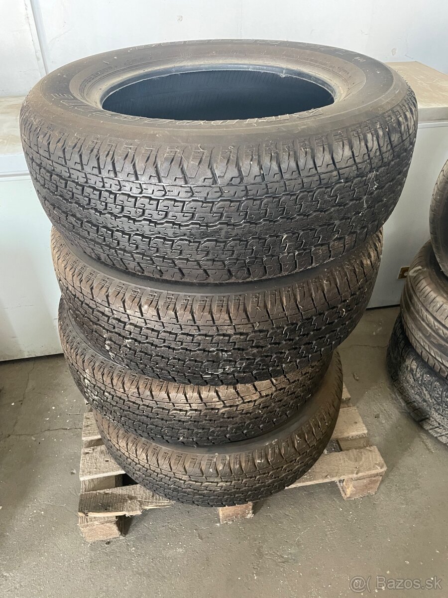 Bridgestone 265/60 r18 109H m+s, 4ks, dot 2015