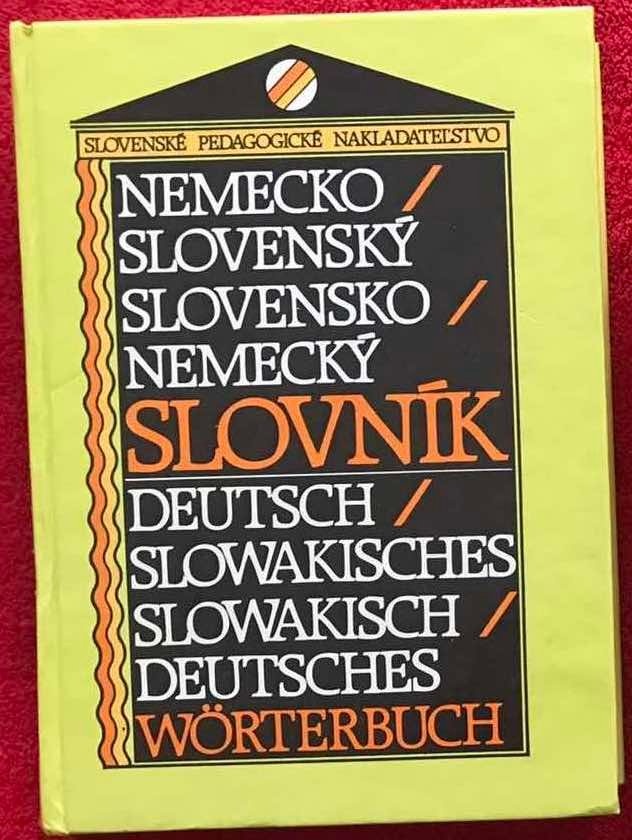 Knihy - nemecké slovníky