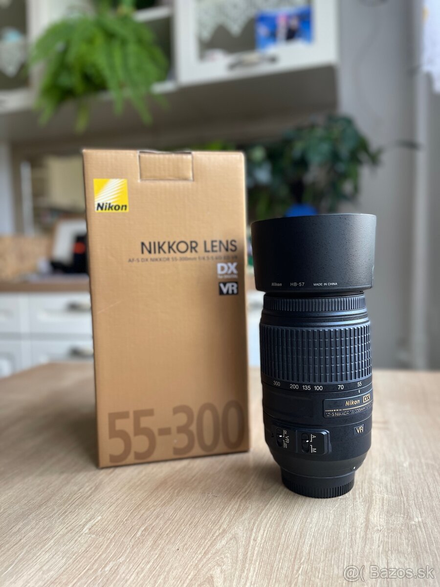 Nikon Objektív Nikkor 55-300mm f/4.5-5.6G ED VR