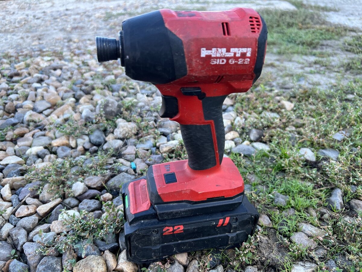 Hilti Nuron SID 6-22 akumulátorový rázový skrutkovač