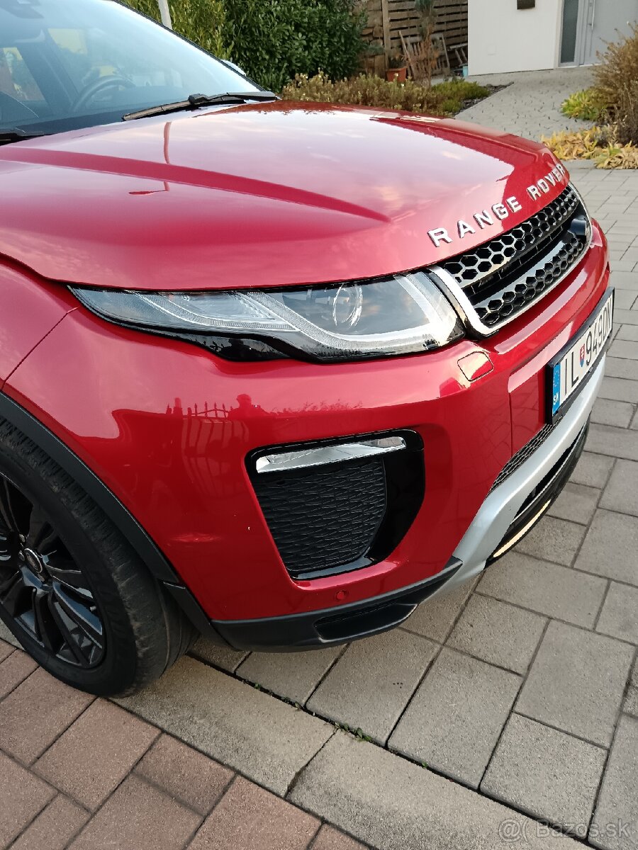 Predám range rover evoque 09/2017 77.131km PANORÁMA