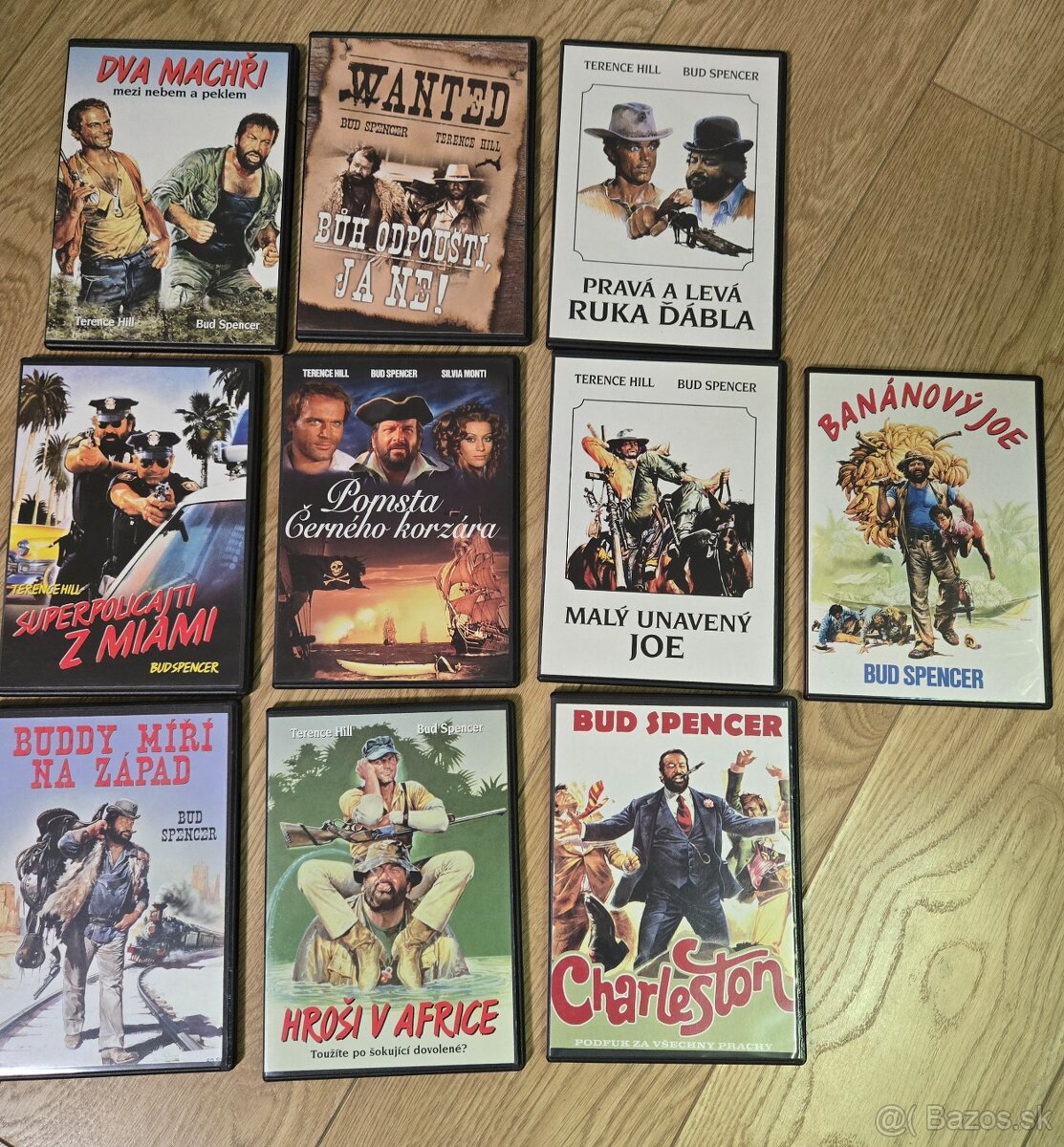 10x DVD Bad Spencer & Terence Hill