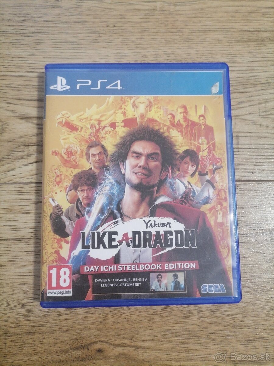 Yakuza like a dragon PS4