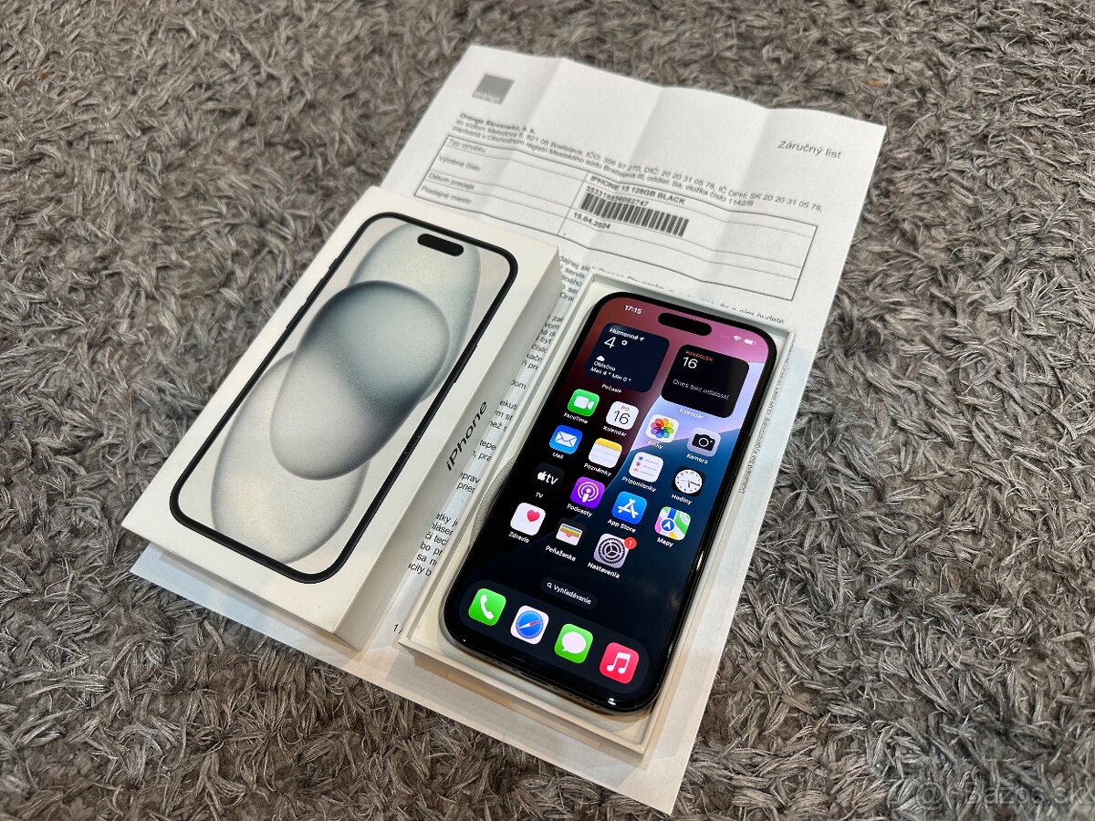 TOP iPhone 15 ZÁRUKA