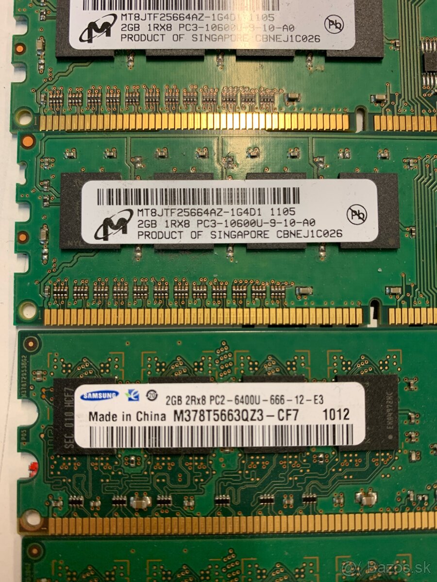 2 GB RAM - použité