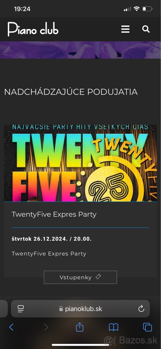 TwentyFive Expres Party