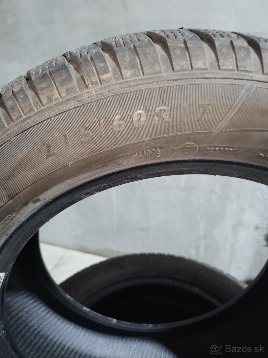 Zimne pneumatiky 215/60 r 17