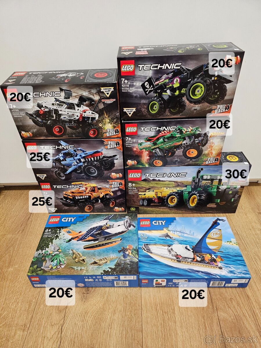 NOVÉ LEGO SETY TECHNIC A CITY