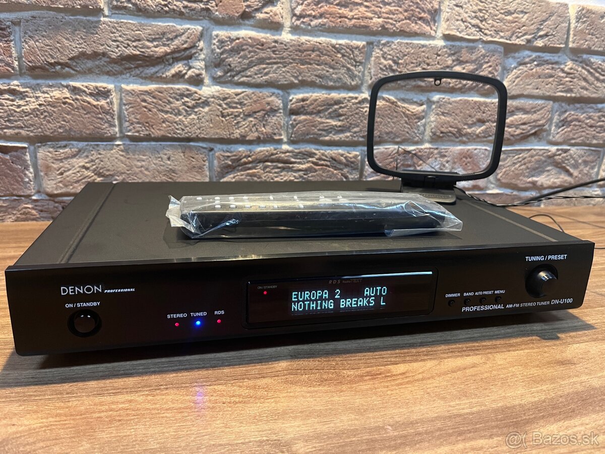 REZERVOVANE AM/FM stereo Tuner Denon DN-U100 professional