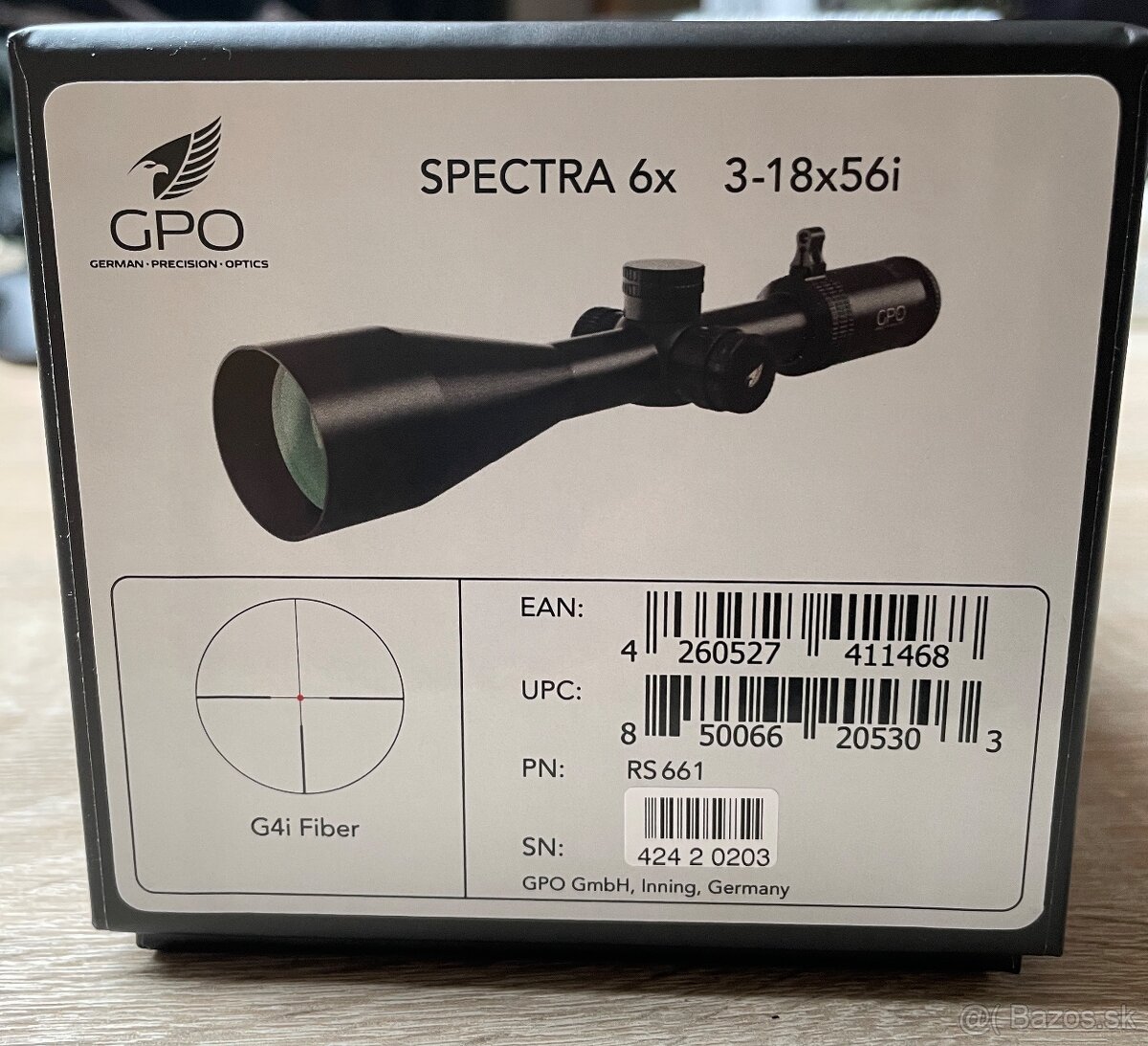 Puškohľad GPO SPECTRA 6X 3-18x56i