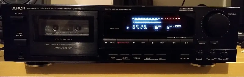 Predaj deck Denon DRM 710+ešte jeden na diely