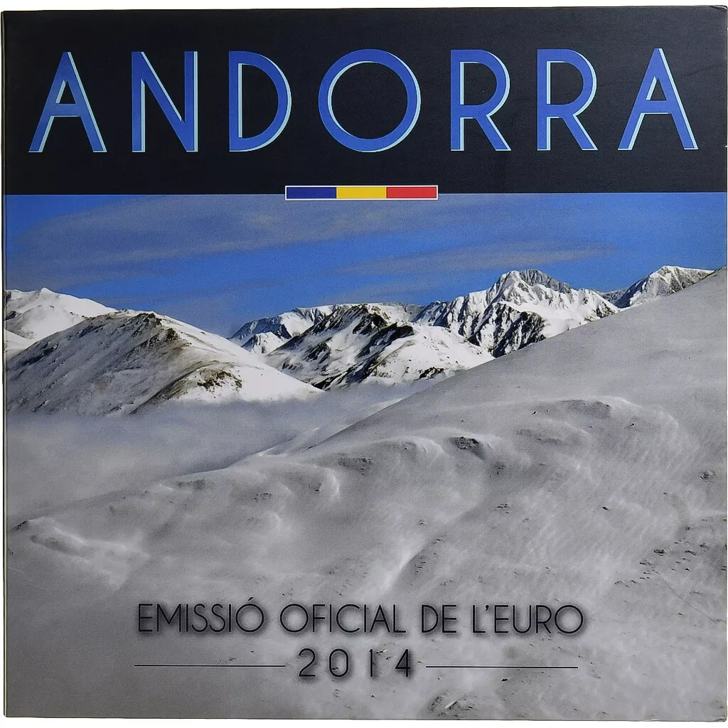 ANDORRA SET 1c-2€ 2014