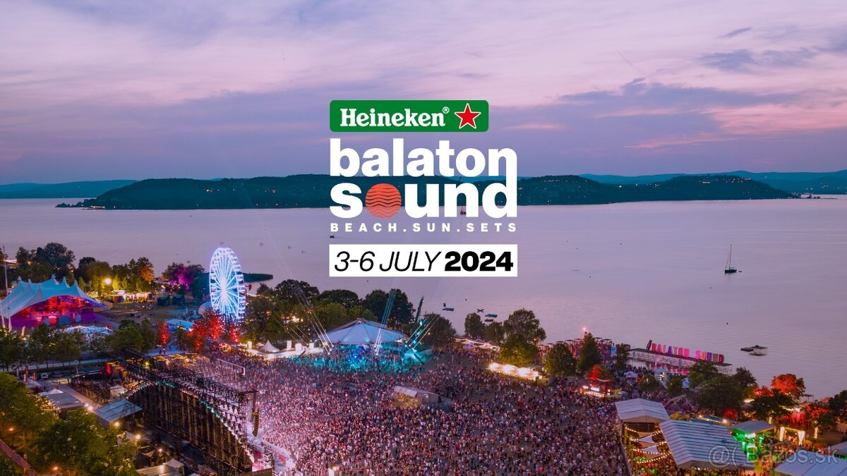 Dve vstupenky na Balaton fest 2024 na 6.7.