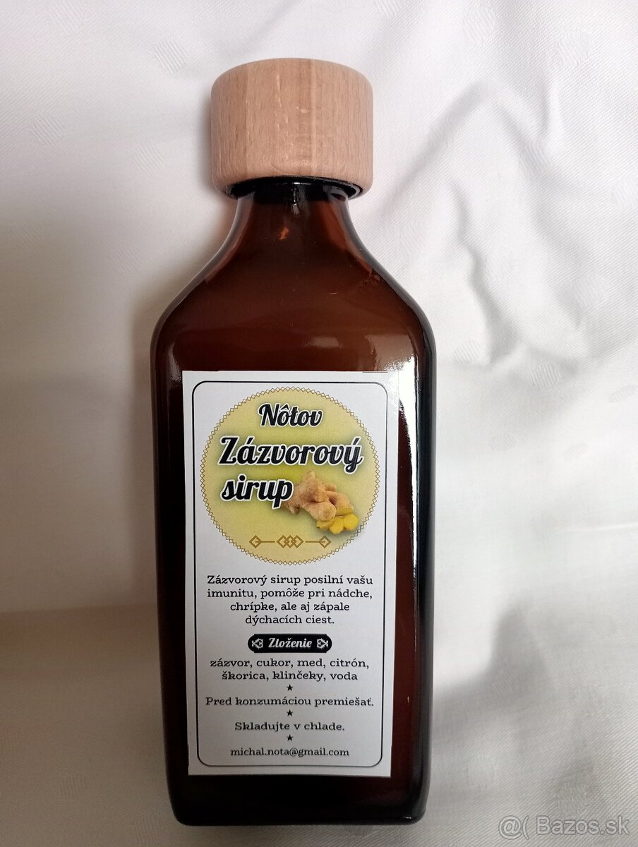 Zázvorový sirup