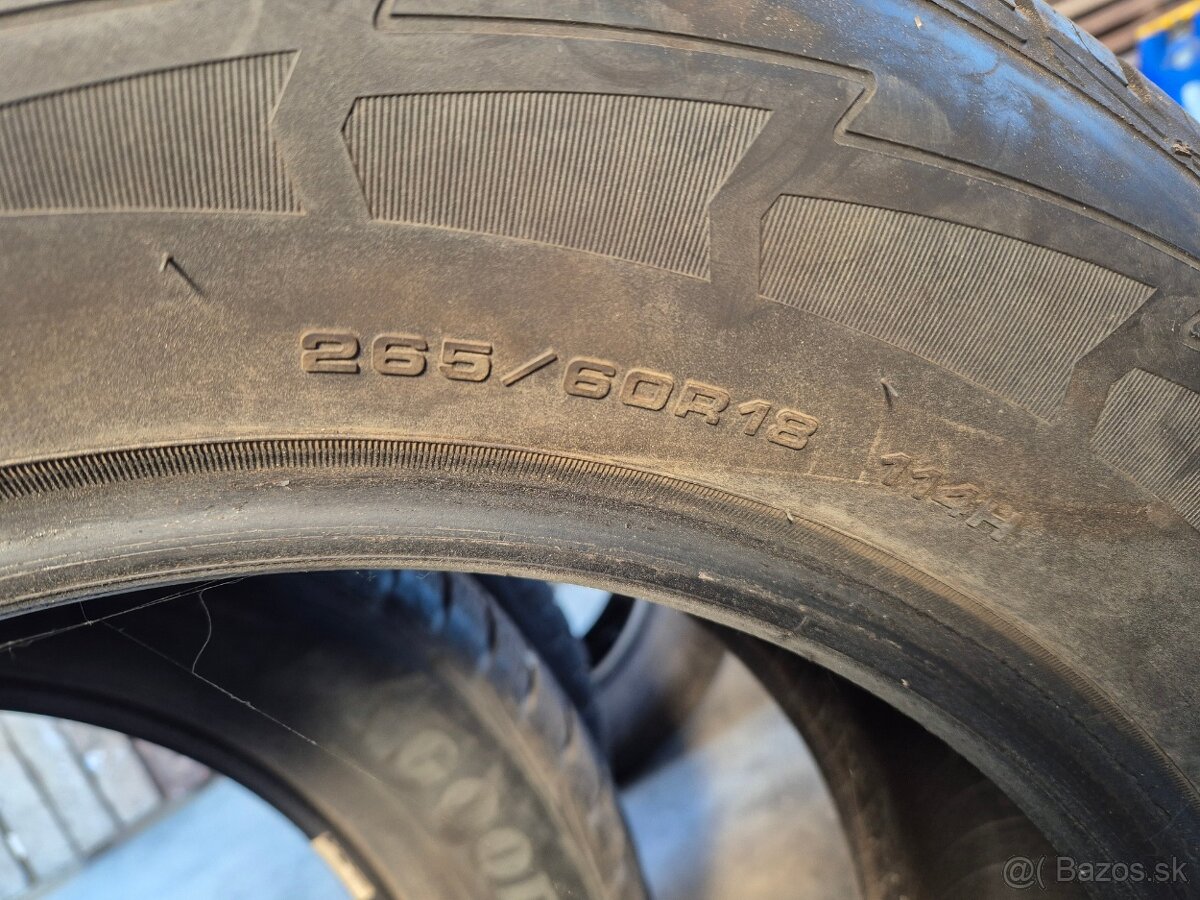 Zimne pneu 265/60 R18