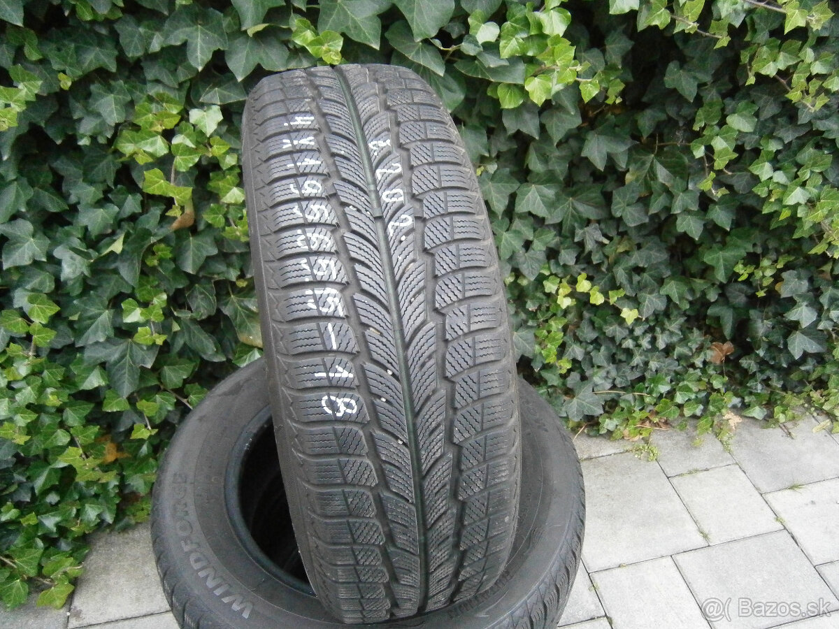 Predám 4x zimné pneu WINDFORCE 195/65 R15 95TXL