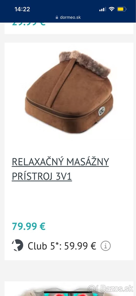 Relaxačný masážny prístroj 3v1