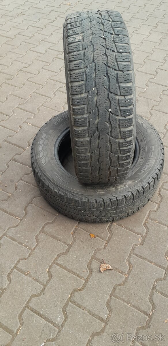 215/65R16C zimné  2Ks