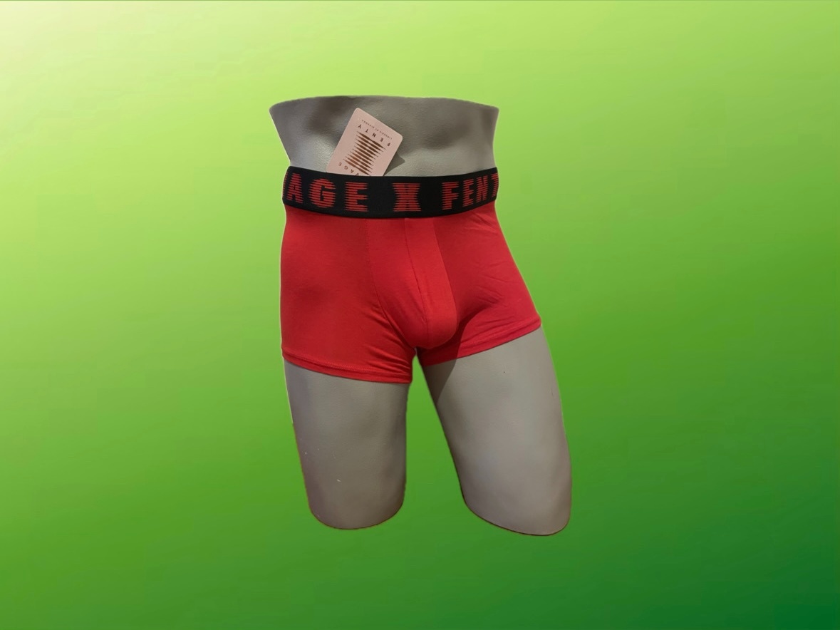 Savage X Fenty | Boxerky Goji Berry Red S