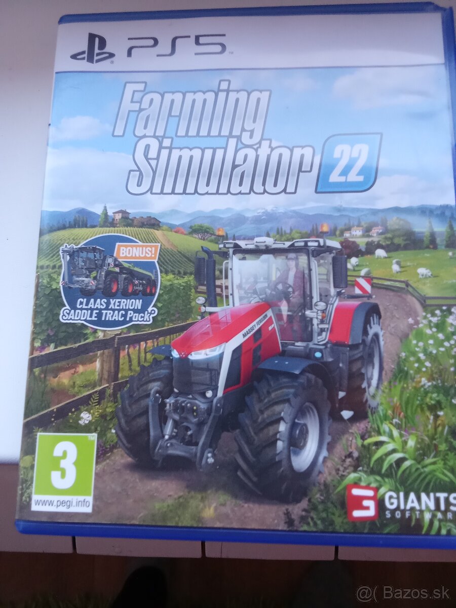 Farming simulátor 22 na ps5