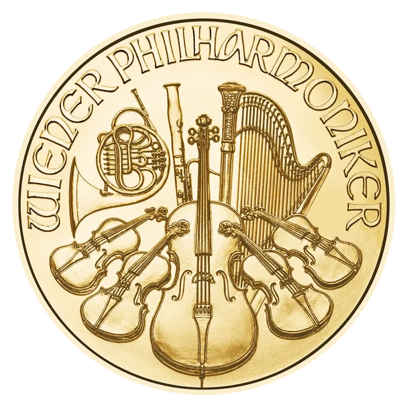 Wiener Philharmoniker 1Oz zlata minca