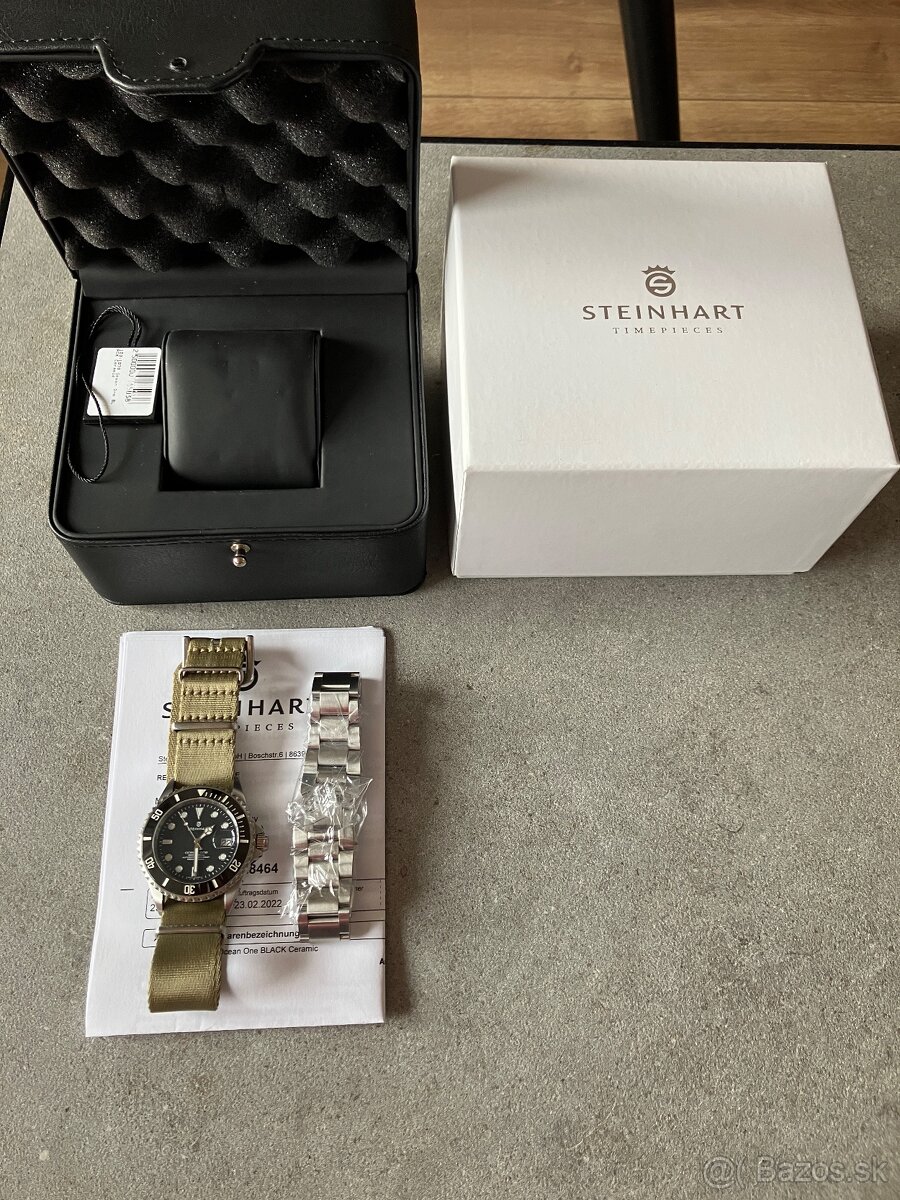 Steinhart ocean one black ceramic