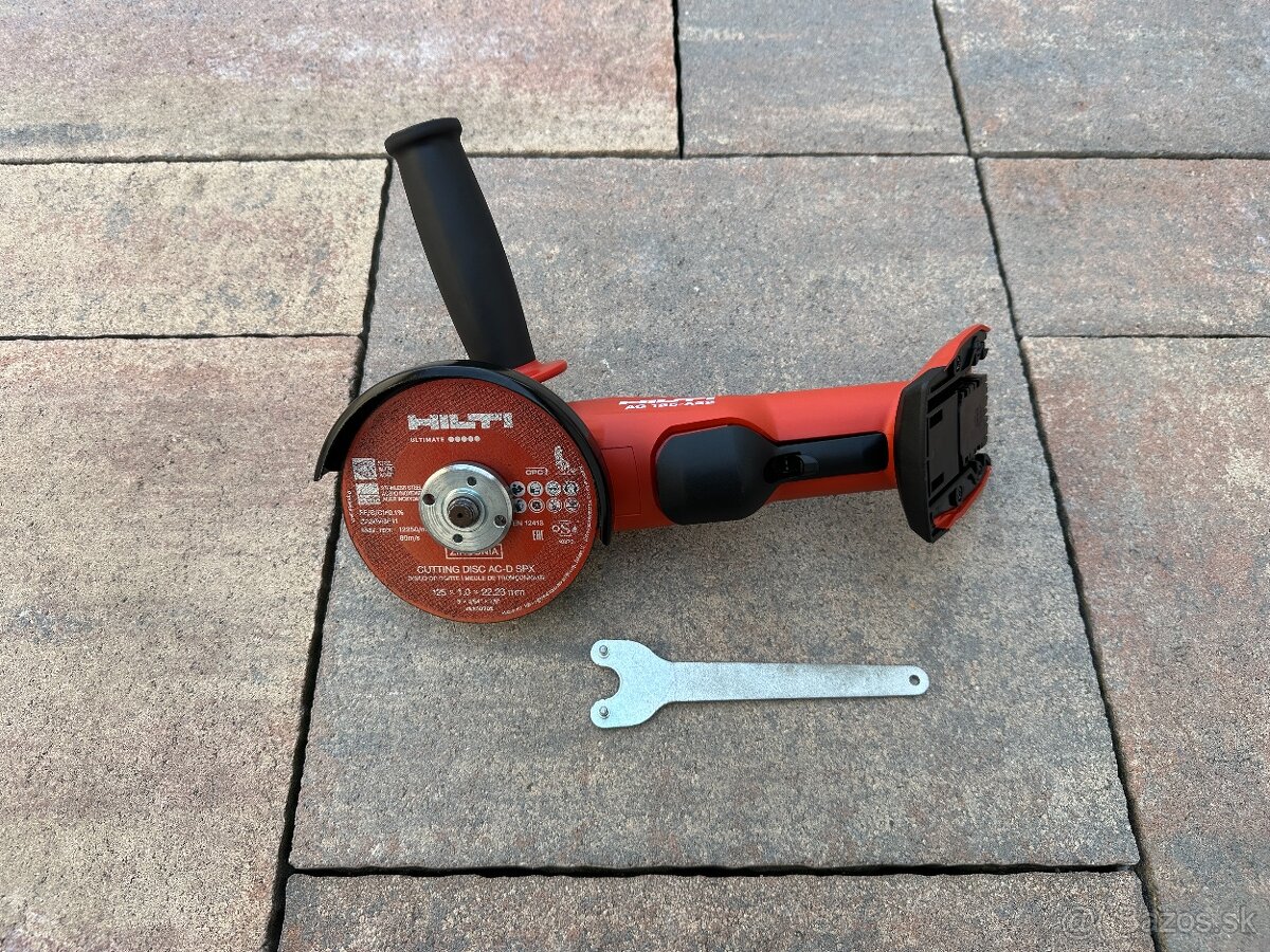 Hilti ag 125-a22 aku karbobruska flexa