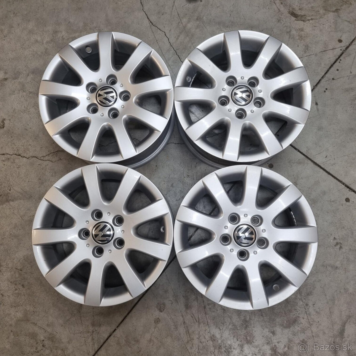 Originál Volkswagen GOLF disky 5x112 R15 ET50