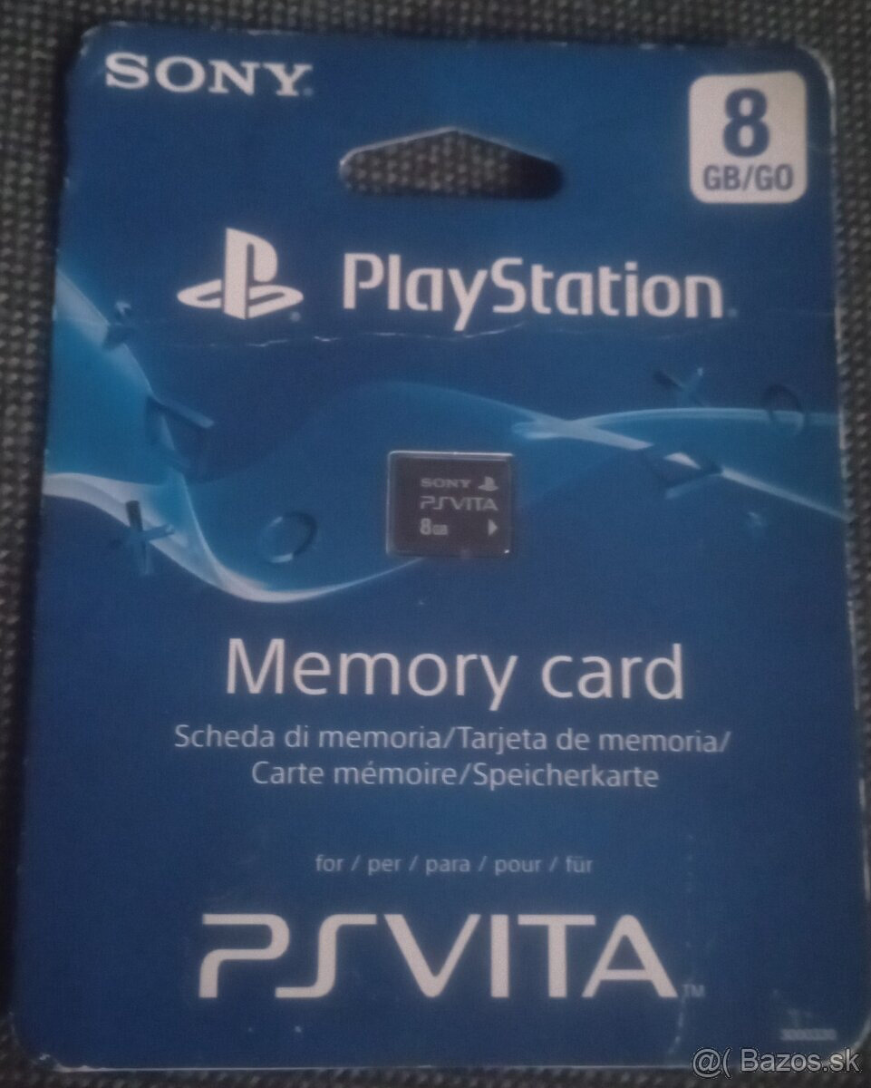 Ps Vita Memory card 8GB Nová