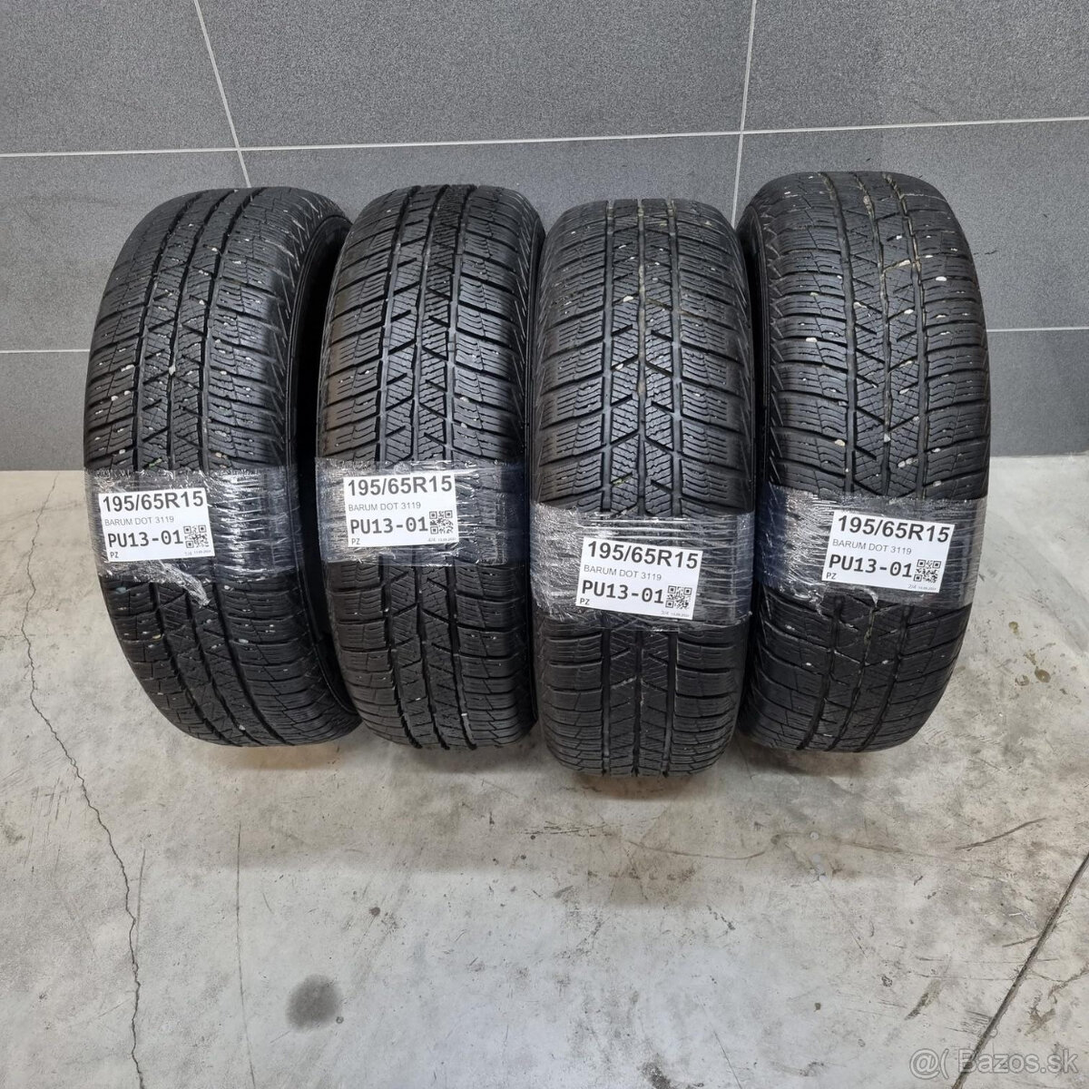 Zimné pneumatiky 195/65 R15 BARUM DOT3119