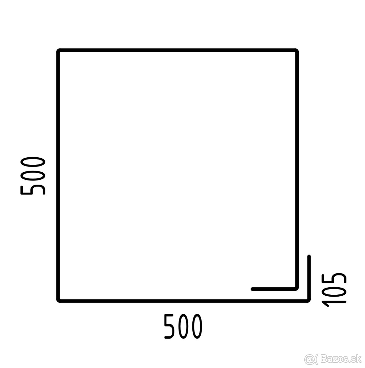 Predam 140ks strmienok 500x500xØ8 (betonarska ocel B500B)