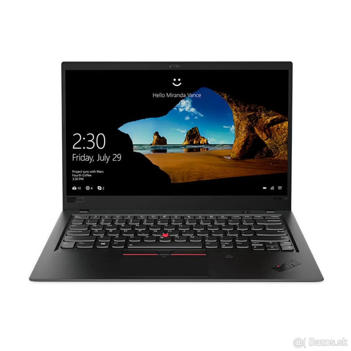 Lenovo X1 Carbon G6:Core i5 8350U, 8GB, SSD 256GB, W10P