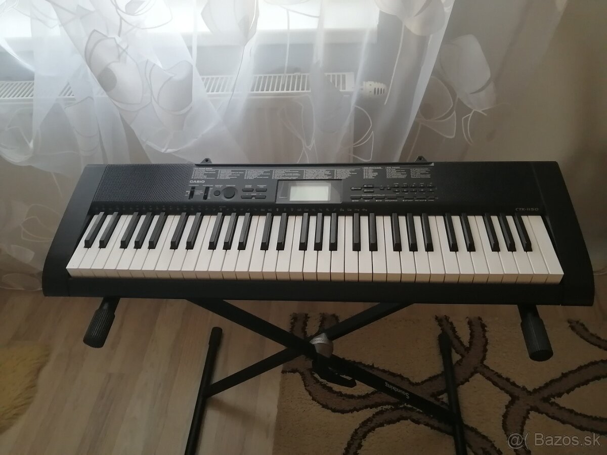 klávesy casio ctk-1150