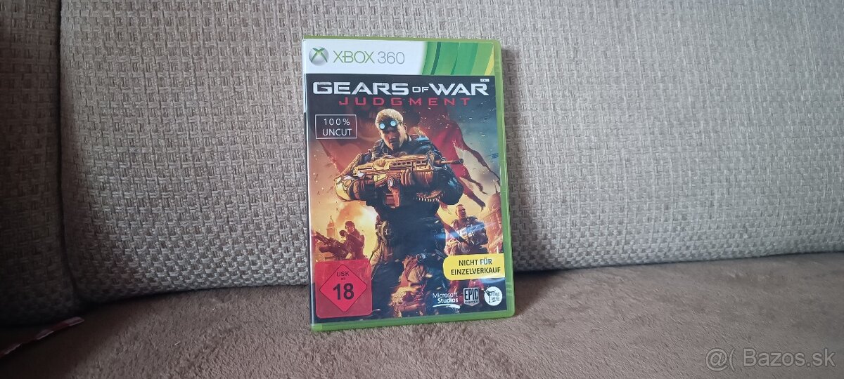 Gears of war judgment pre xbox360