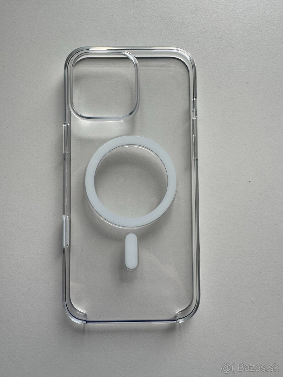 Predám originálny obal-IPHONE 16 PRO MAX Clear Case Magsafe