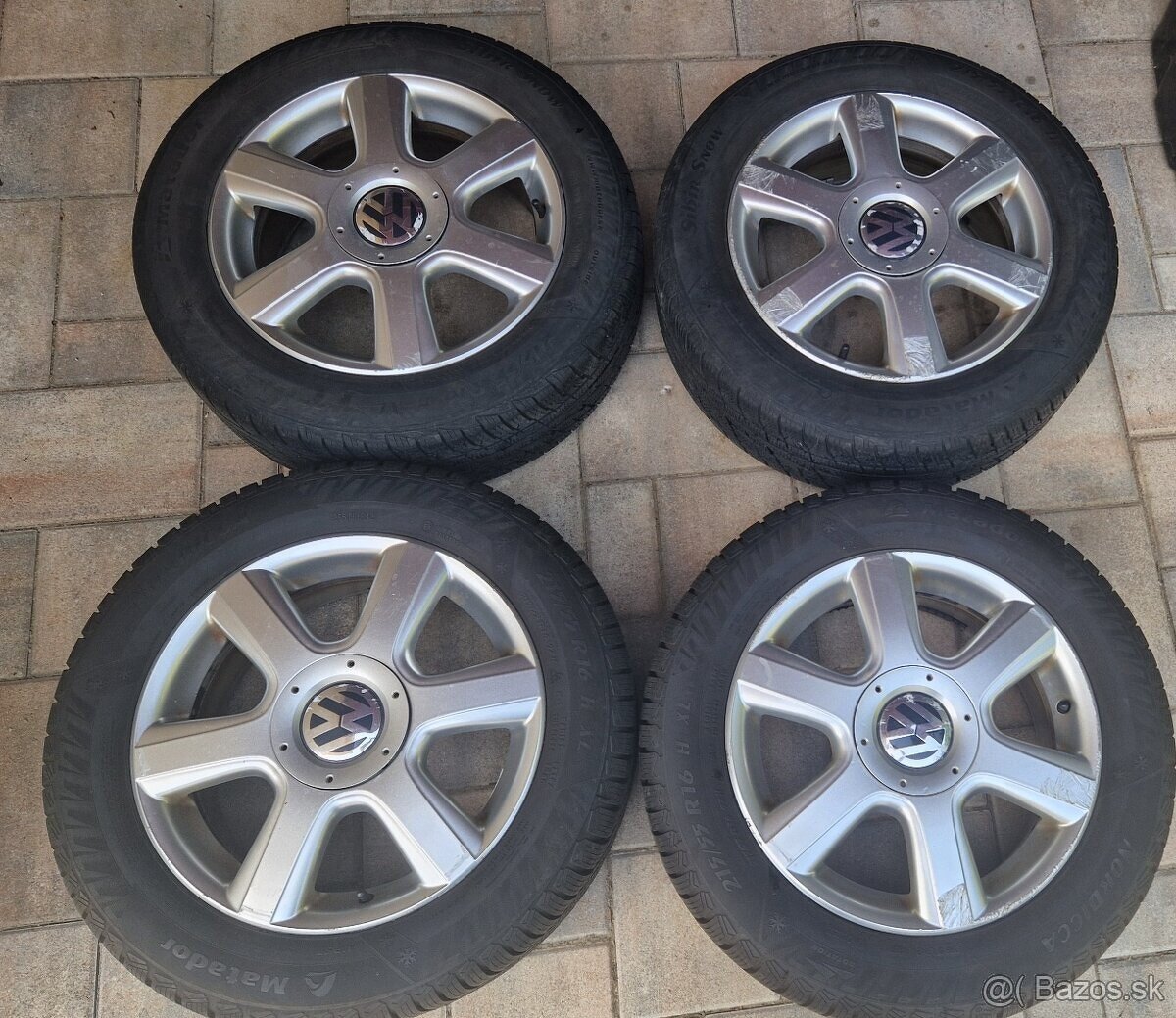 Zimné kolesá VW 215/55 R16