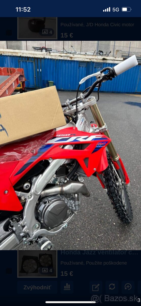 Honda CRF 450 rok 2024