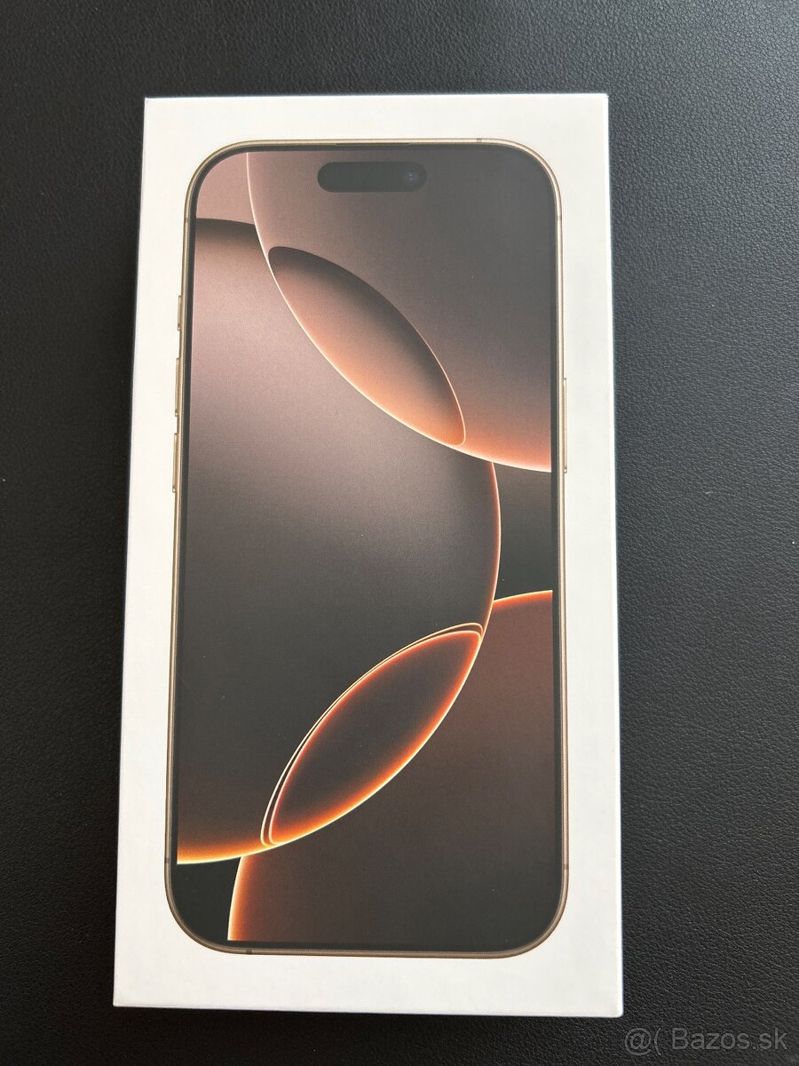 Iphone 16 PRO 128 GB Pustny titan